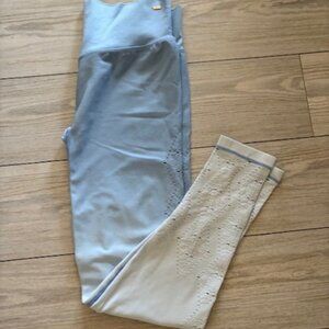 PINK Victoria’s Secret Blue Ombre Athletic Leggings -